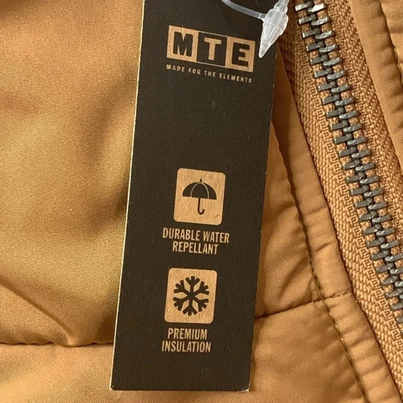 VANS Women’s Jacket Cropped Brown Size XS NWT - Picture 8 of 11